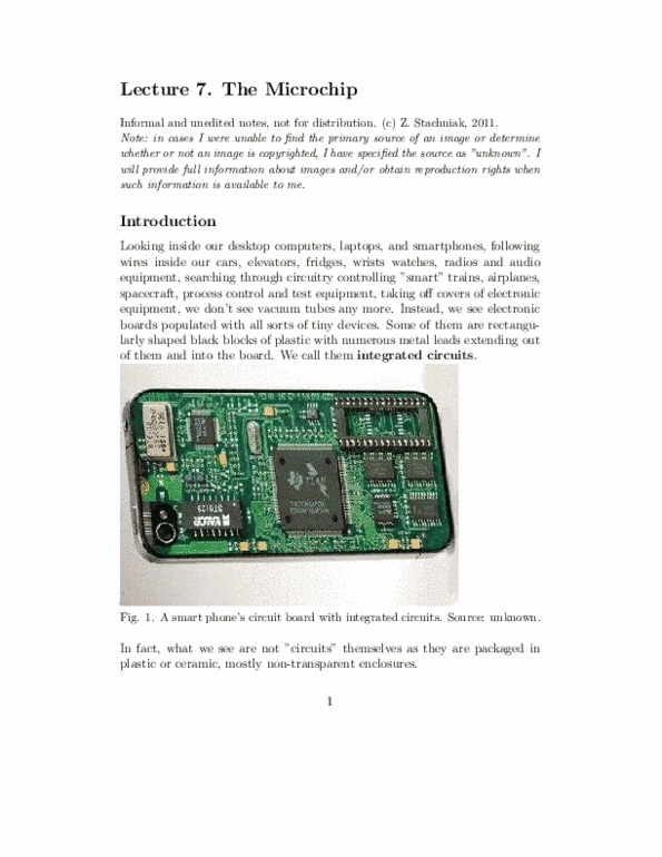 NATS 1700 Lecture Notes - Busicom, Socalled, Computer Hardware thumbnail