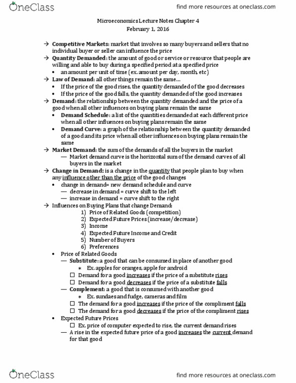 01:960:211 Lecture 4: Micro Lecture Notes Ch.4 thumbnail