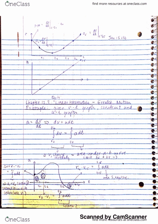 EN PH131 Lecture Notes - Lecture 6: Tral thumbnail