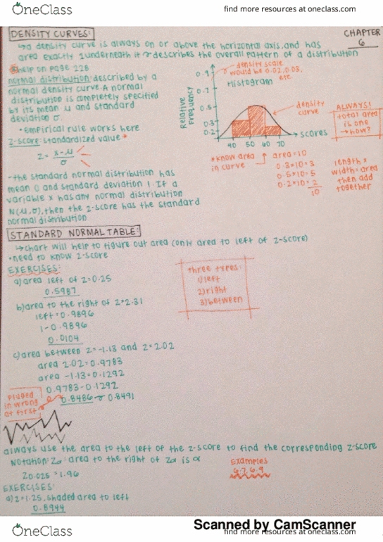 MATH 220 Lecture 6: Chapter 6, page 1 of notes thumbnail