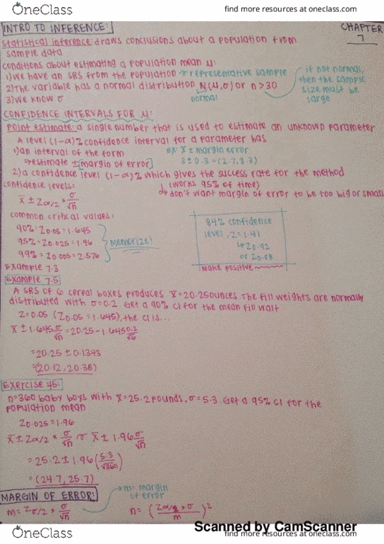 MATH 220 Lecture 7: Chapter 7, page 1 of notes thumbnail