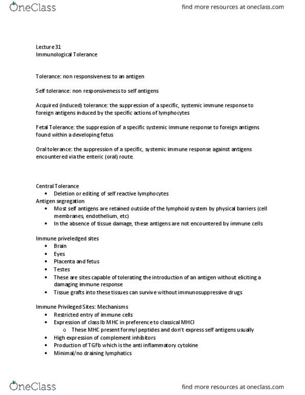 Microbiology and Immunology 3300B Lecture Notes - Lecture 31: Antibody, Phosphocholine, Transcytosis thumbnail