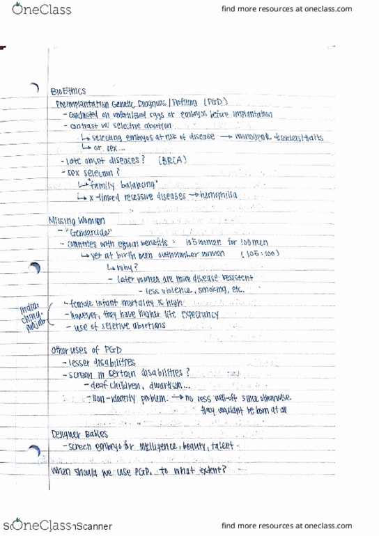 PHI 15 Lecture Notes - Lecture 2: Crispr thumbnail