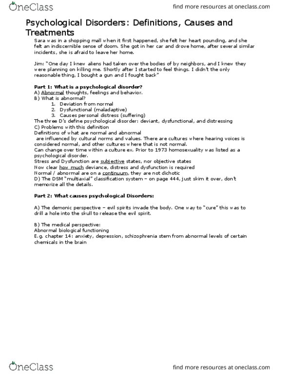 Psychology 2075 Lecture Notes - Lecture 13: Operant Conditioning, American Society Of Landscape Architects, Running Amok thumbnail