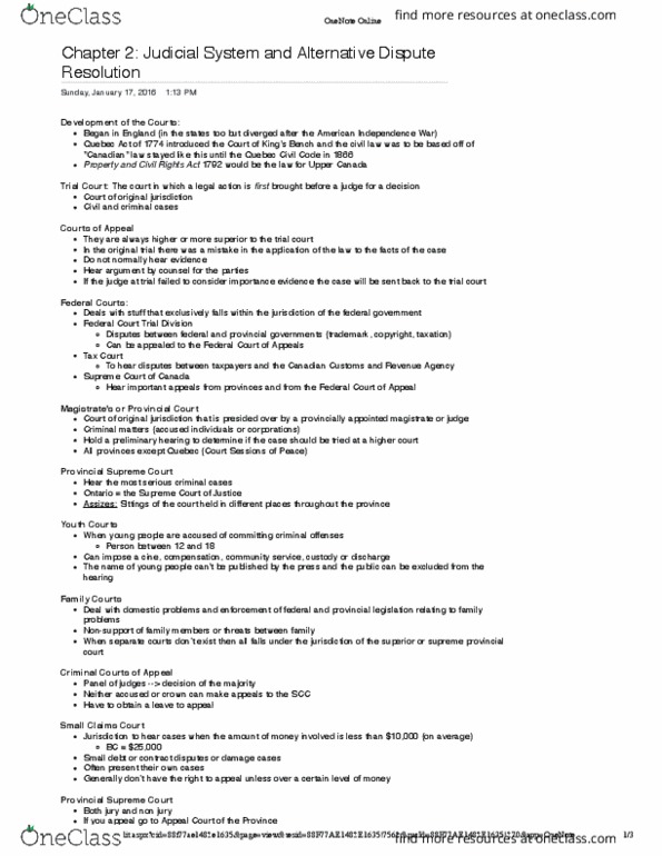 Management and Organizational Studies 2275A/B Chapter Notes - Chapter 2: Thout, Single Person, Civi-Dt thumbnail