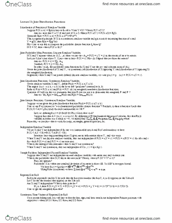 18.44 Lecture Notes - Lecture 21: Random Variable, Unit Circle, Standard Deviation thumbnail