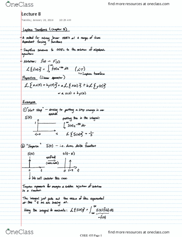CHEE 455 Lecture Notes - Lecture 8: Syu, Srb thumbnail