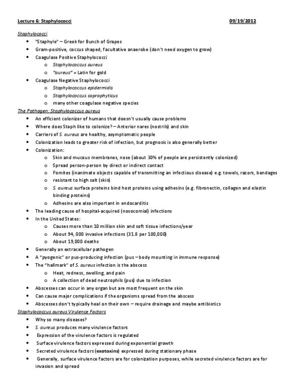 Microbiology and Immunology 2500A/B Lecture Notes - Penicillin, Polysaccharide, Antimicrobial Resistance thumbnail