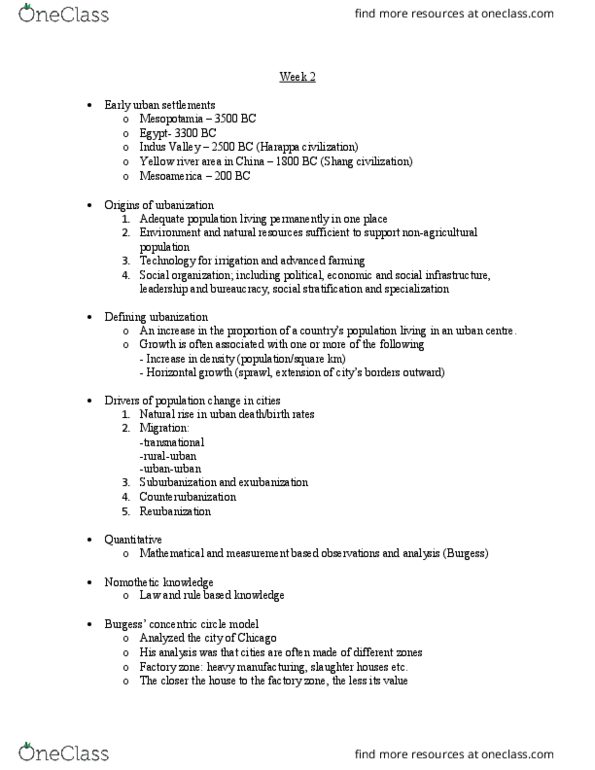 GGRB05H3 Lecture Notes - Lecture 2: Harappa, Creative Destruction, Urban Renewal thumbnail