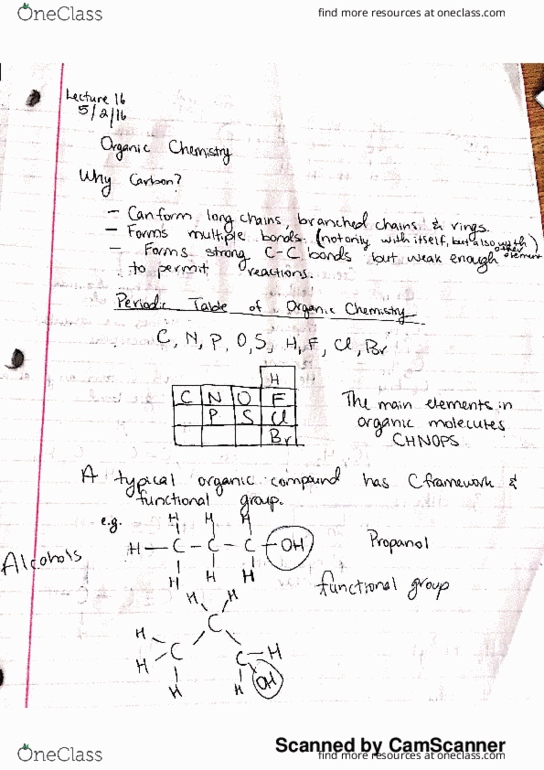 CHEM 14B Lecture Notes - Lecture 16: Butane, Hexane, Alkene thumbnail