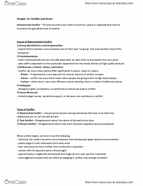 BU288 Chapter Notes - Chapter 13: Externals, Reaction Formation, Abscissa And Ordinate thumbnail