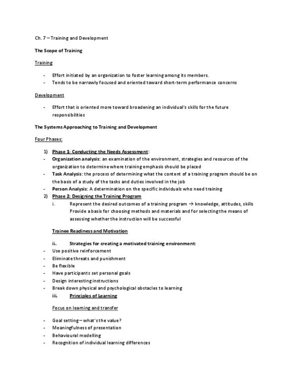 HRM 2600 Lecture Notes - Virtual Learning Environment, Decision-Making, Problem Solving thumbnail