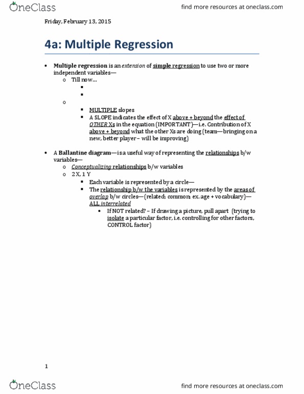 Health Sciences 3801A/B Lecture Notes - Lecture 4: Tachykinin Receptor 1, Memory Span thumbnail