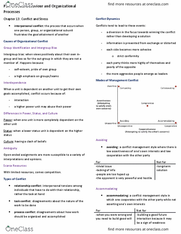 COMMERCE 1BA3 Chapter Notes - Chapter 13: Eaves, Coronary Artery Disease, Problem Solving thumbnail