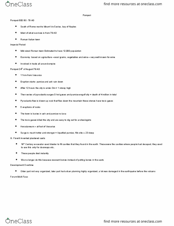 CLAS 2P34 Lecture Notes - Lecture 20: City Block, Plat, Impluvium thumbnail