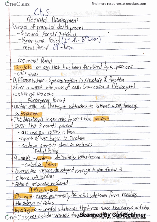 PSYCH 9A Lecture Notes - Lecture 5: Dioscorea Alata thumbnail