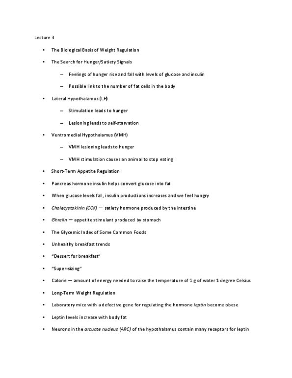 PSYC 2230 Lecture Notes - Lecture 3: Thermostat, Opiate, Family Therapy thumbnail