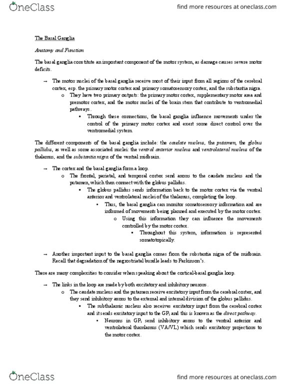 PSYC 211 Chapter Notes - Chapter 8.4: Huntingtin, Genetic Disorder, Balance Disorder thumbnail