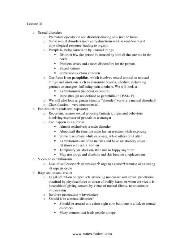 PSYA02H3 Lecture : Chapter 17 Lecture 5 - lecture 31- class and lecture notes thumbnail