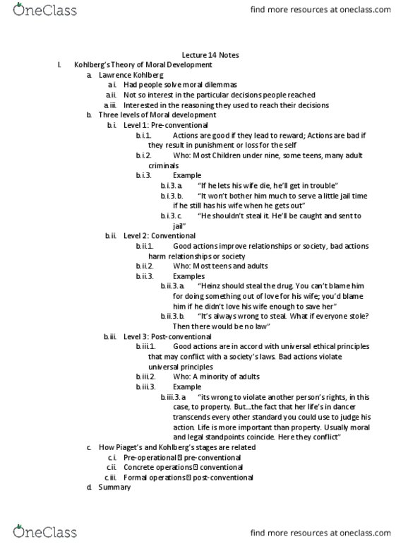 PSY BEH 11B Lecture Notes - Lecture 14: Noam Chomsky, Ventromedial Prefrontal Cortex, Universal Grammar thumbnail