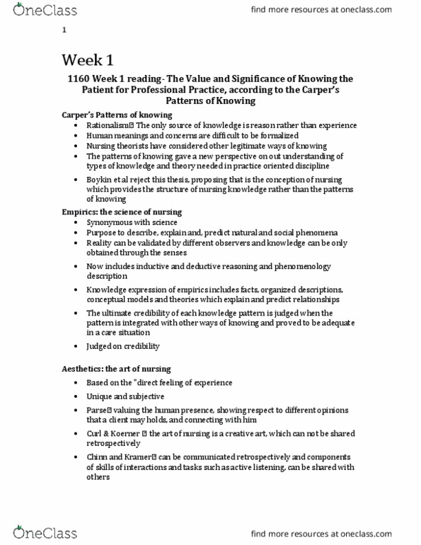 Nursing 1160A/B Lecture Notes - Lecture 1: Active Listening, Deductive Reasoning, Normative Ethics thumbnail