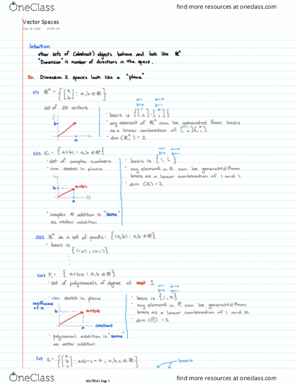 MATH 311 Lecture Notes - Lecture 8: Euclidean Vector thumbnail