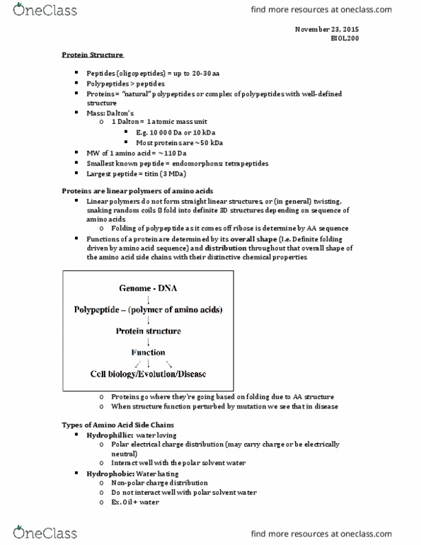 BIOL 200 Lecture 24: nov 23 thumbnail