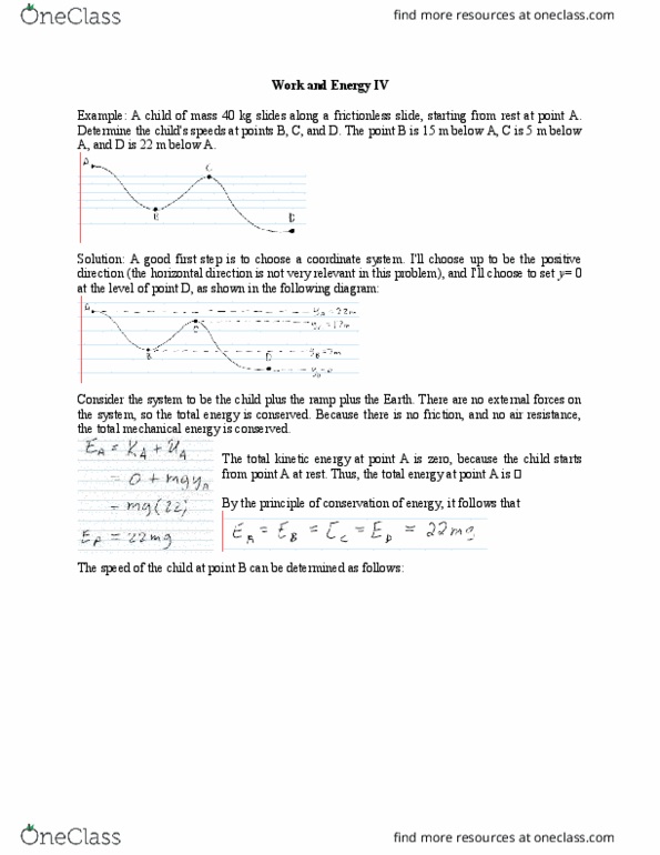 PHYS 1P21 Lecture 26: Work and Energy IV thumbnail