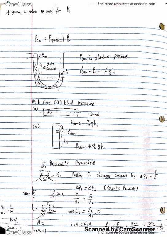 PHYS 101 Lecture 2: pressure thumbnail