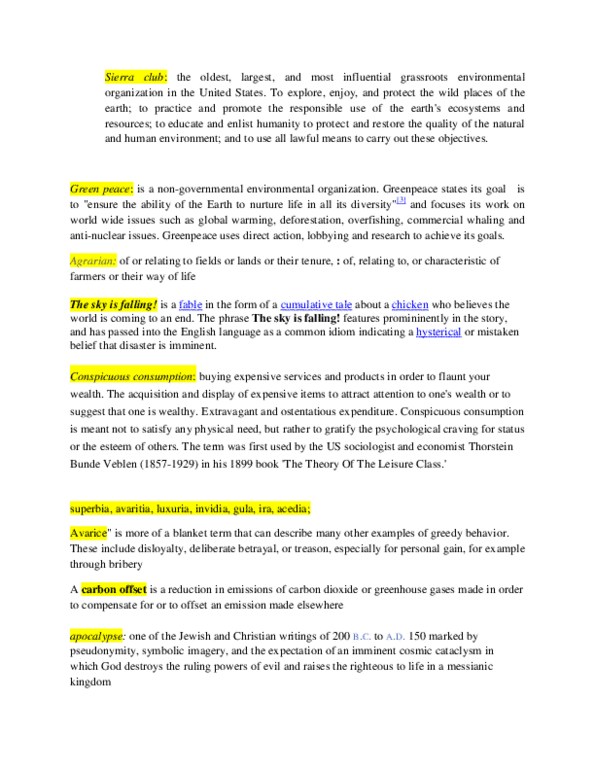 SOCA01H3 Lecture Notes - Little Ice Age, Aquifer, Stratocumulus Cloud thumbnail