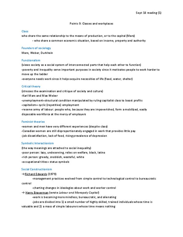 SOC102H1 Chapter Notes -Anomie, Sex Education, Harry Braverman thumbnail