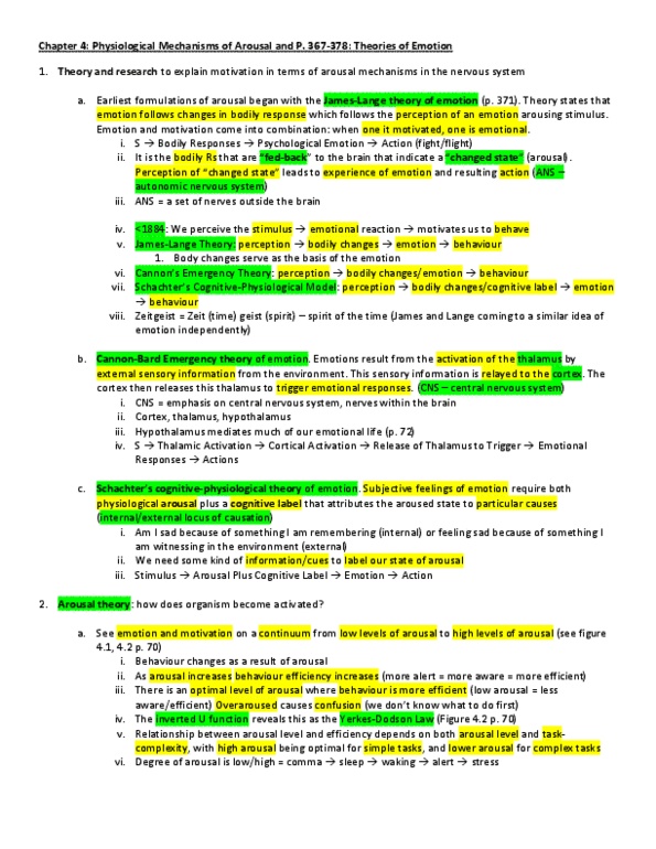 PSYC 2230 Lecture Notes - Lecture 5: Thymus, Corticosteroid, Psychophysiology thumbnail