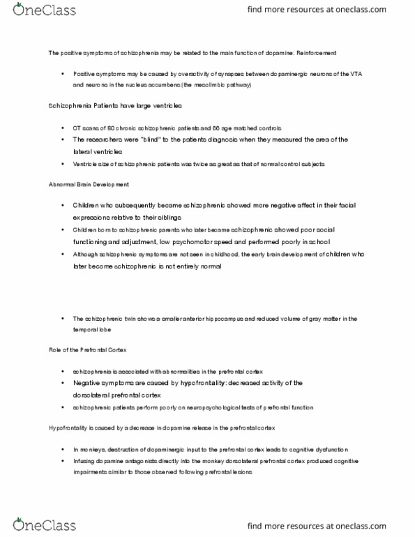 PSYC 211 Lecture Notes - Lecture 39: Mesolimbic Pathway, Nucleus Accumbens, Temporal Lobe thumbnail