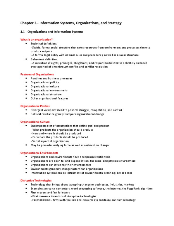 ITM 100 Chapter Notes - Chapter 3: Product Differentiation, Switching Barriers, Canadian Airlines thumbnail