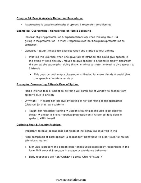 PSYB45H3 Chapter 24: Chapter 24 txtbook notes thumbnail