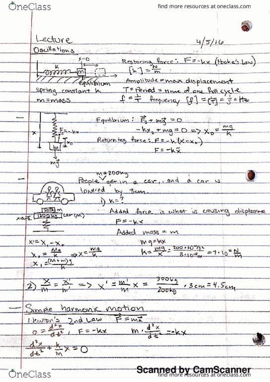 PHYSICS 1B Lecture Notes - Lecture 3: Massachusetts Route 3, Xg Technology thumbnail