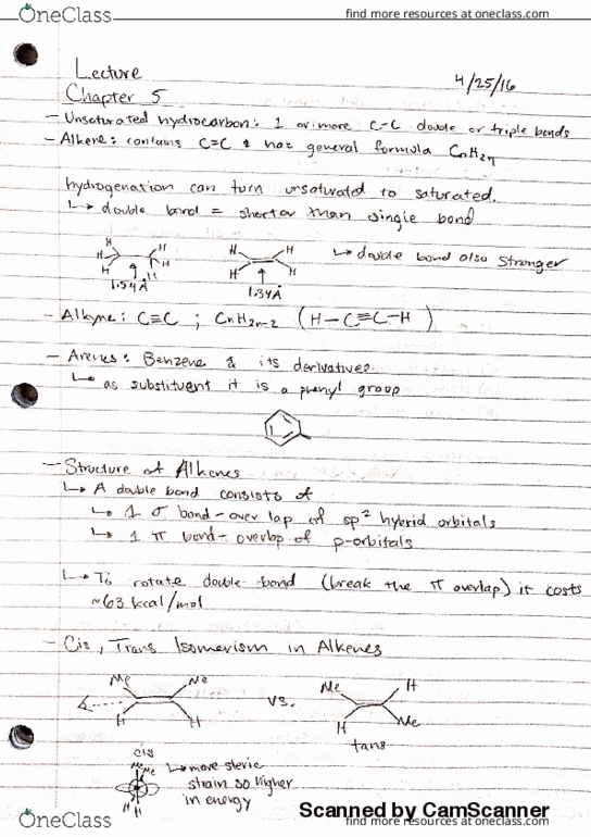 CHEM 30A Lecture Notes - Lecture 15: United Service Organizations, Cyclooctene, Substituent thumbnail