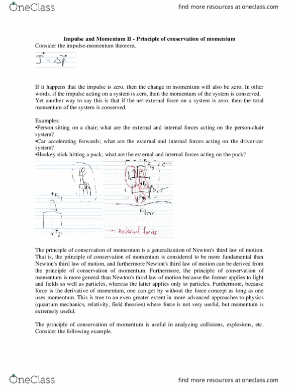 PHYS 1P21 Lecture Notes - Lecture 30: Vehicle Identification Number, Inelastic Collision, Kinetic Energy thumbnail