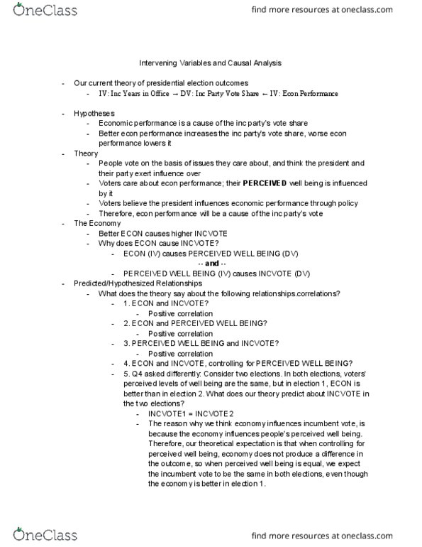 POL 51 Lecture Notes - Lecture 12: Confounding, Contiguity, Election 2 thumbnail