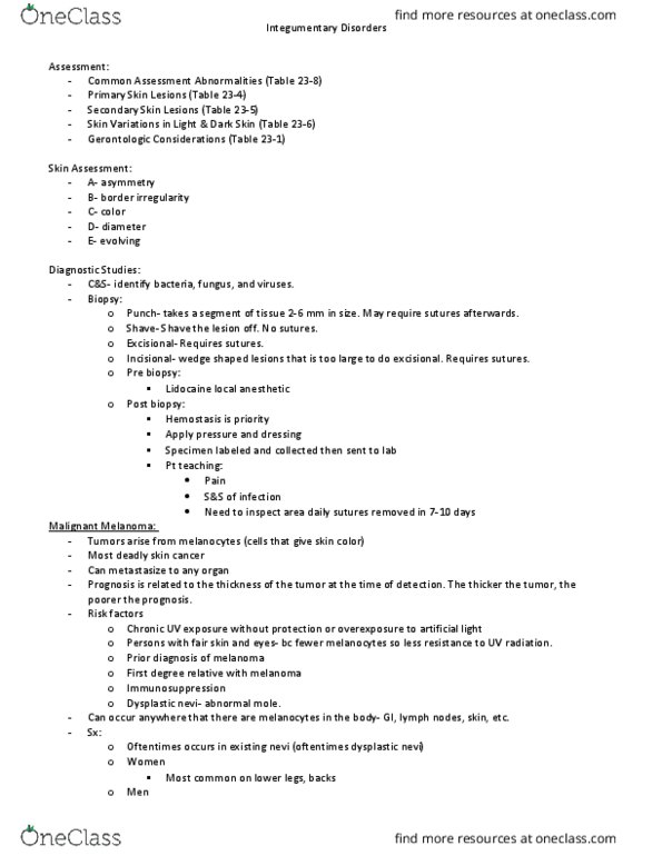 NURS 371 Lecture Notes - Lecture 34: Fluconazole, Etiology, Ciclosporin thumbnail