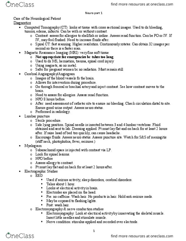 NURS 371 Lecture 35: NeuroPart1 thumbnail