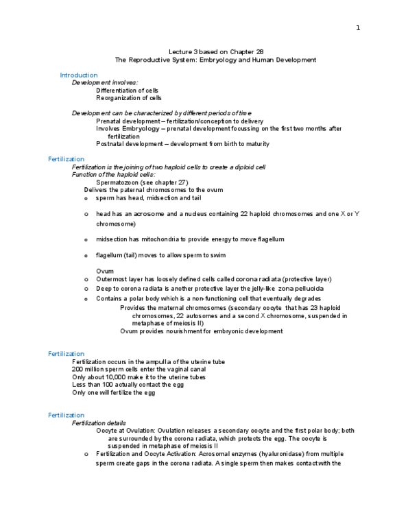 BIOB33H3 Lecture Notes - Lecture 3: Umbilical Cord, Yolk Sac, Cloacal Membrane thumbnail