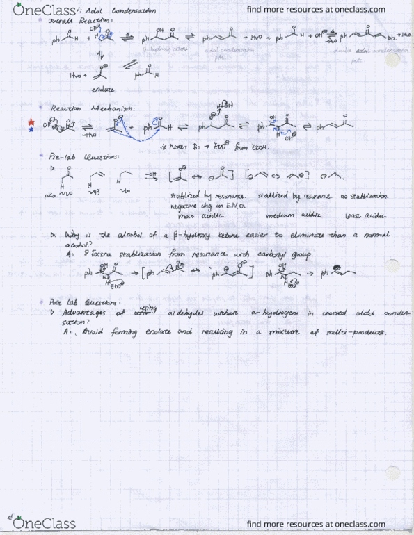 CHEM 6BL Lecture Notes - Lecture 3: Enol, Ketone thumbnail