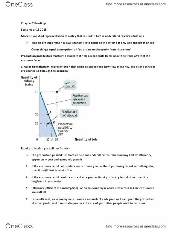 ECO101H1 Chapter Notes - Chapter 2: Comparative Advantage, Opportunity Cost, Absolute Advantage thumbnail