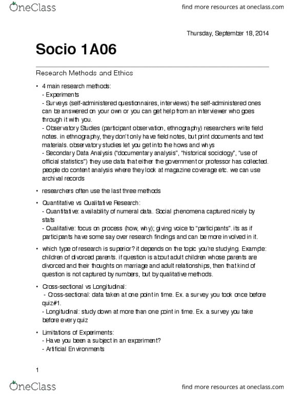 SOCIOL 1A06 Lecture 1: SOCIO-1A06 thumbnail