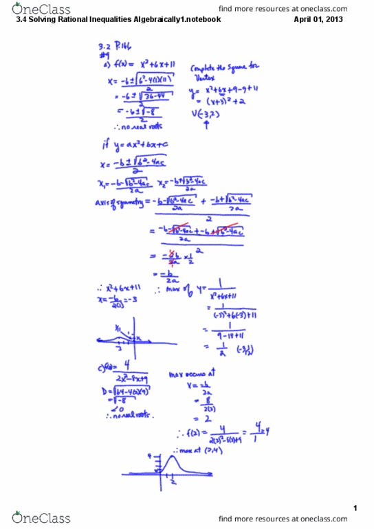 MATH 1LS3 Lecture 4: 3.4 Equalities thumbnail