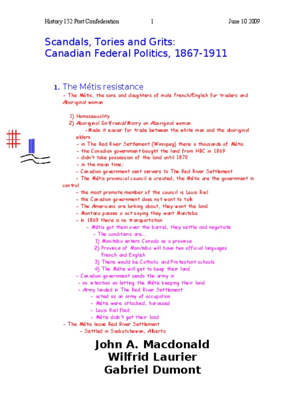 HIST 152 Lecture Notes - Alaska Boundary Dispute, American Frontier, Red River Colony thumbnail