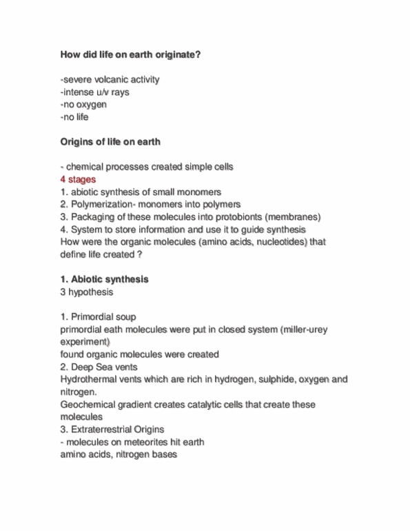 BIOA01H3 Lecture Notes - Liposome, Organelle, Thymine thumbnail