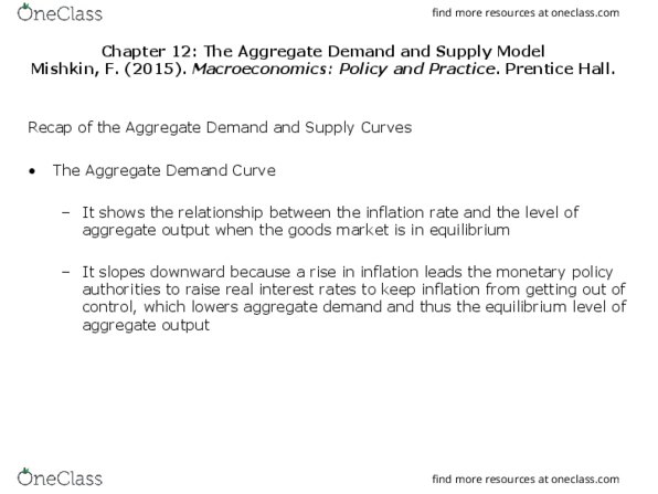 ECON 202 Lecture 12: Chap12-Spring2016 thumbnail