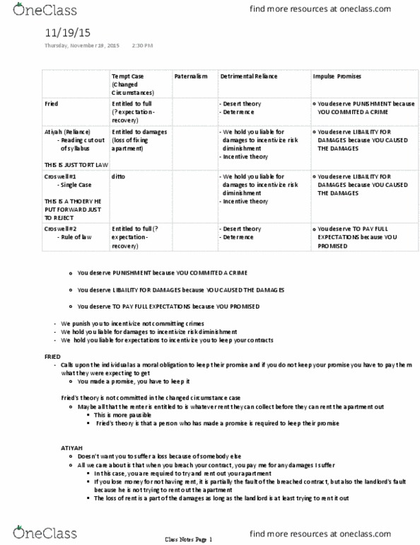 PHIL 316 Lecture Notes - Lecture 20: Paternalism thumbnail